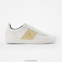 Le Coq Sportif Ayakkabı - Le Coq Sportif Ayakkabı Courtclassic Beyaz erkekler 0J64V8565 ayakkabı
