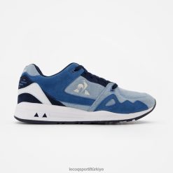 Le Coq Sportif Ayakkabı - Le Coq Sportif Ayakkabı LCS R1000 Kot mavisi erkekler 0J64V8532 ayakkabı