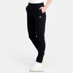 Le Coq Sportif Ayakkabı - Le Coq Sportif Pantolon siyahı kadınlar 0J64V8328 giyim