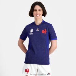 Le Coq Sportif Ayakkabı - Le Coq Sportif Replica Jersey XV de France - Rugby Dünya Kupası 2023 Mavi kadınlar 0J64V8349 giyim
