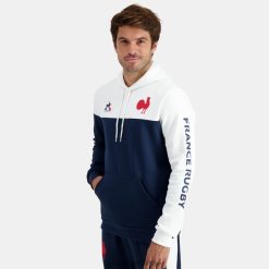 Le Coq Sportif Ayakkabı - Le Coq Sportif kapüşonlu sweatshirt çok renkli erkekler 0J64V8466 giyim
