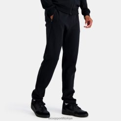 Le Coq Sportif Ayakkabı - Le Coq Sportif moda pantolon siyah erkekler 0J64V8100 giyim