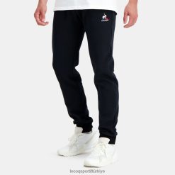 Le Coq Sportif Ayakkabı - Le Coq Sportif moda pantolon siyah erkekler 0J64V8106 giyim