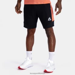 Le Coq Sportif Ayakkabı - Le Coq Sportif Şort siyahı erkekler 0J64V8238 giyim