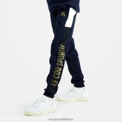 Le Coq Sportif Ayakkabı - Le Coq Sportif pantolon mavi çocuklar 0J64V8637 giyim
