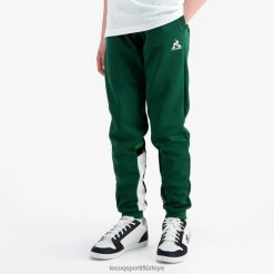 Le Coq Sportif Ayakkabı - Le Coq Sportif pantolon yeşil çocuklar 0J64V8406 giyim
