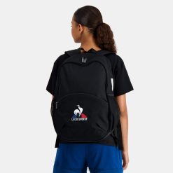 Le Coq Sportif Ayakkabı - Le Coq Sportif sırt çantası siyahı erkekler 0J64V8301 aksesuarlar
