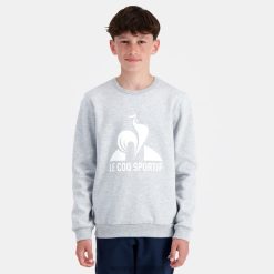 Le Coq Sportif Ayakkabı - Le Coq Sportif sweatshirt gri çocuklar 0J64V8397 giyim