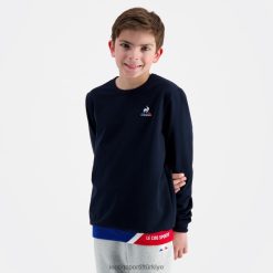 Le Coq Sportif Ayakkabı - Le Coq Sportif sweatshirt mavi çocuklar 0J64V8394 giyim