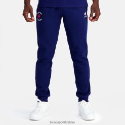 Le Coq Sportif Eşofman - Le Coq Sportif Pantolon - Fransa ragbi mavisi erkekler 0J64V887 giyim