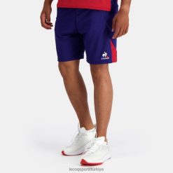 Le Coq Sportif Eşofman - Le Coq Sportif mavi şort erkekler 0J64V8234 giyim