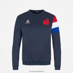 Le Coq Sportif Eşofman - Le Coq Sportif sweatshirt mavi kadınlar 0J64V8606 giyim