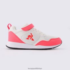 Le Coq Sportif Türkiye - Le Coq Sportif Ayakkabı LCS R500 Kız Fluo Beyaz çocuklar 0J64V8671 ayakkabı