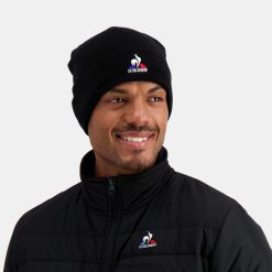 Le Coq Sportif Türkiye - Le Coq Sportif Beanie Siyah erkekler 0J64V8305 aksesuarlar