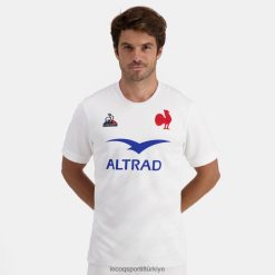 Le Coq Sportif Türkiye - Le Coq Sportif Jersey White erkekler 0J64V8476 giyim