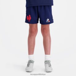 Le Coq Sportif Türkiye - Le Coq Sportif Çoğaltma Kısa - XV De France Blue çocuklar 0J64V8413 giyim