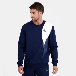 Le Coq Sportif Türkiye - Le Coq Sportif sweatshirt mavi erkekler 0J64V8452 giyim