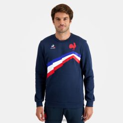 Le Coq Sportif Türkiye - Le Coq Sportif sweatshirt mavi erkekler 0J64V8470 giyim