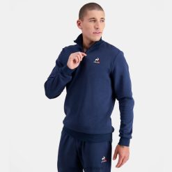 Le Coq Sportif Türkiye - Le Coq Sportif sweatshirt mavi erkekler 0J64V868 giyim