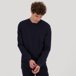 Le Coq Sportif Türkiye - Le Coq Sportif sweatshirt mavi erkekler 0J64V880 giyim