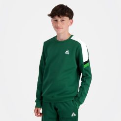 Le Coq Sportif Türkiye - Le Coq Sportif sweatshirt yeşil çocuklar 0J64V8392 giyim