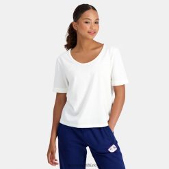 Le Coq Sportif Türkiye - Le Coq Sportif tişört beyaz kadınlar 0J64V8341 giyim