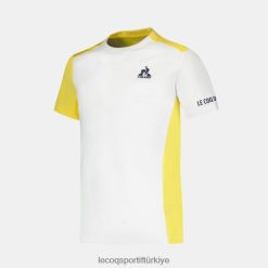 Le Coq Sportif Türkiye - Le Coq Sportif tişört beyaz çocuklar 0J64V8380 giyim
